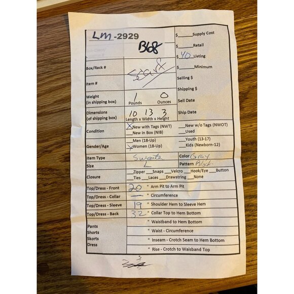 Style & Co Womens L Hooded Color Block Cardigan With Sequin Accents Black/Grey - Picture 8 of 8